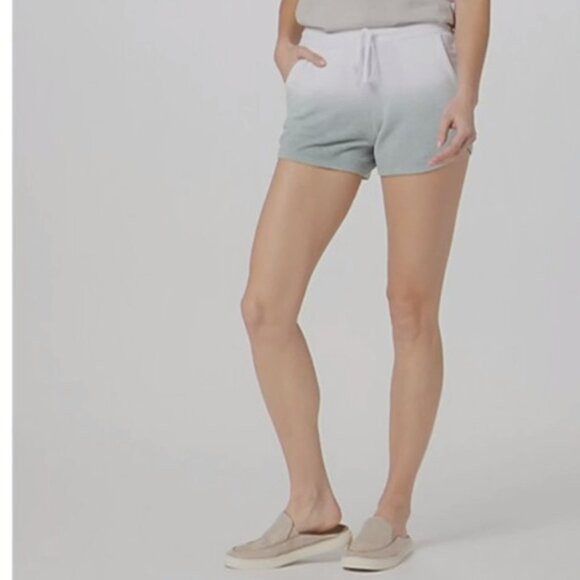 Barefoot Dreams CozyChic Ultra Lite Ombre Shorts LOUNGE PULL-ON SZ 1X - Picture 1 of 5